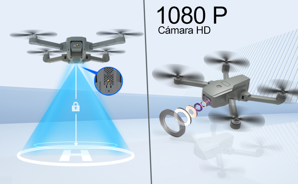 Posicionamiento de flujo óptico y cámara 1080P