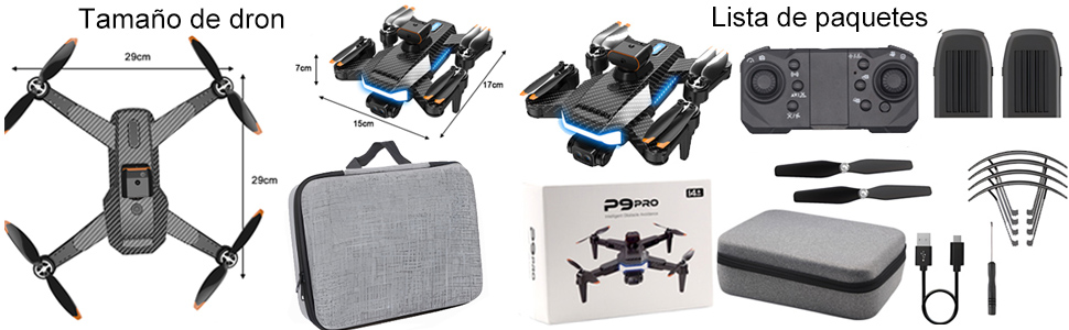 dron de juguete con doble cámara