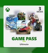 Suscripción Xbox Game Pass Ultimate, 3 Meses, Xbox, Win 10 PC, Código de descarga
