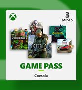 Suscripción Xbox Game Pass, 3 Meses, Xbox Live, Código de descarga