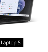 Microsoft Surface Laptop 5-Ordenador portátil de 13" táctil accionado por Intel EVO