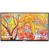 Sylvox Smart TV Exterior de 55", Android TV 4K UHD a Prueba de Agua IP55, Altavoces Duales Incorp...