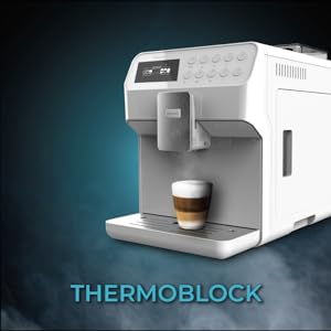 Cafetera superautomática automática cappuccino con tanque de leche con tanque de leche 