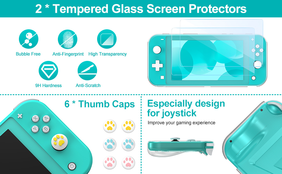 switch lite screen protector
