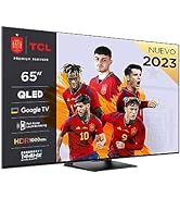 TCL 65T8A TV, QLED, HDR 1000 nits, Full Array Local Dimming, IMAX Enhanced, 144Hz VRR, Dolby Visi...