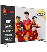 TCL 55" TV 55C641, QLED, UHD, HDR10+, 120 Hz Game Accelerator, Dolby Vision.Atmos, Game Master Sm...