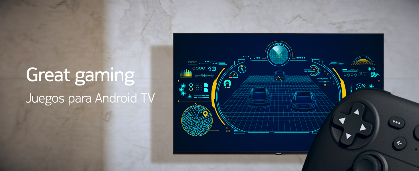 televisor pulgadas nokia smart tv sat receiver android tv led DVB S2 T2 triple tuner 