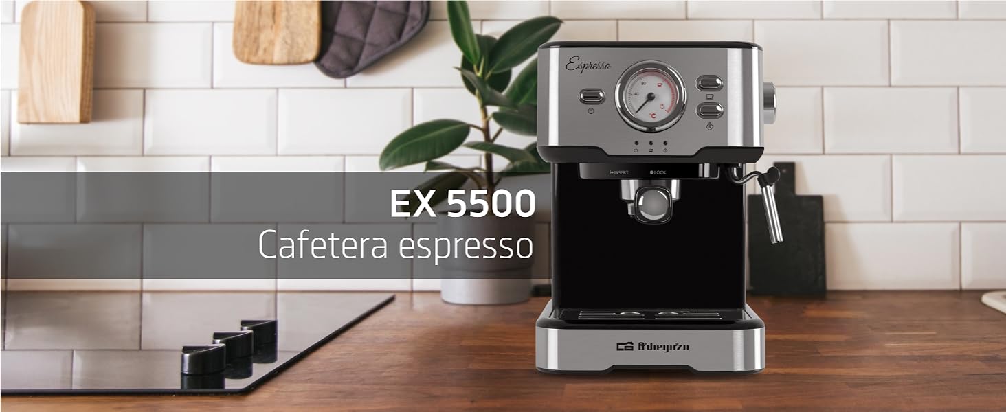 Cafetera espresso Orbegozo EX 5500