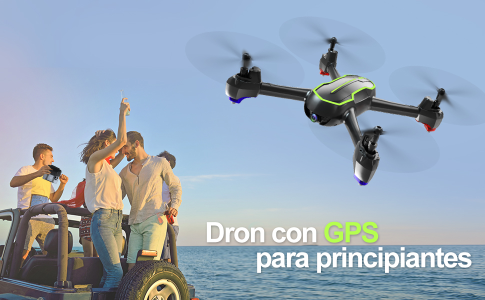 Dron con GPS para principiantes