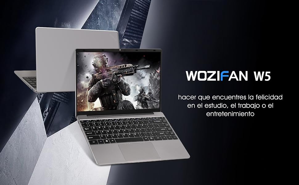 computadora portátil WOZIFAN W5, una buena ayuda para su estudio, trabajo y entretenimiento