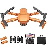 OBEST Mini Drone con Cámara 4K Principiantes y Niños, WiFi FPV en Tiempo Real, Modo sin Cabeza, 3...